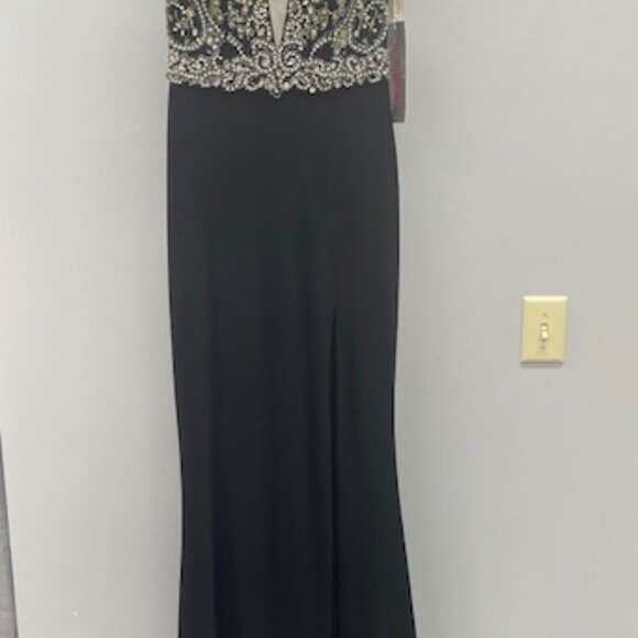 Jovani Formal Dress Style 98067 Black Size 4 NWT - Picture 8 of 8